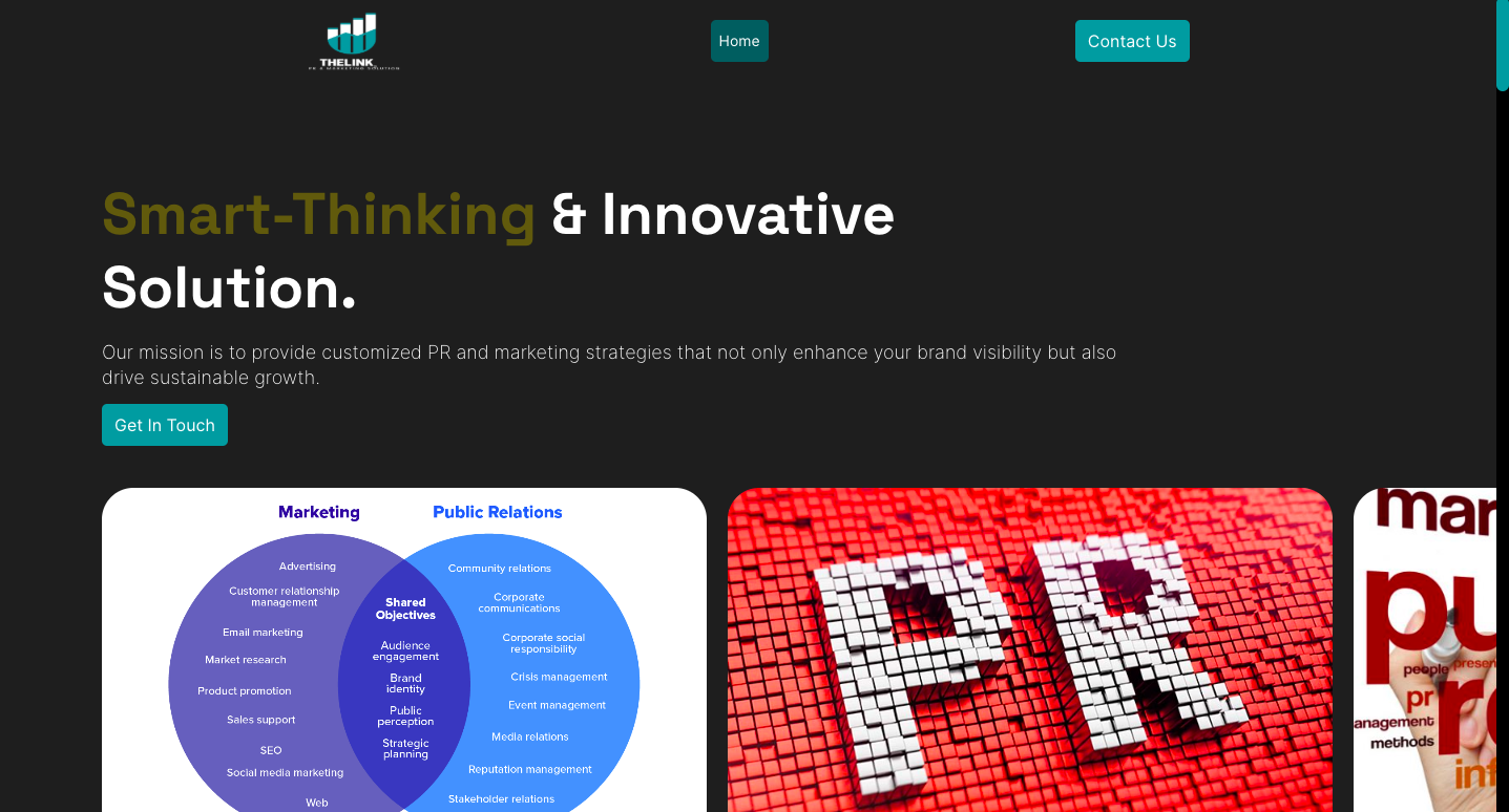 The Link Pr and Marketing